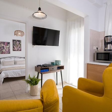 Center Manolia Dream 1 Bedroom Apartment 100M Away From The Beach 干尼亞 外观 照片