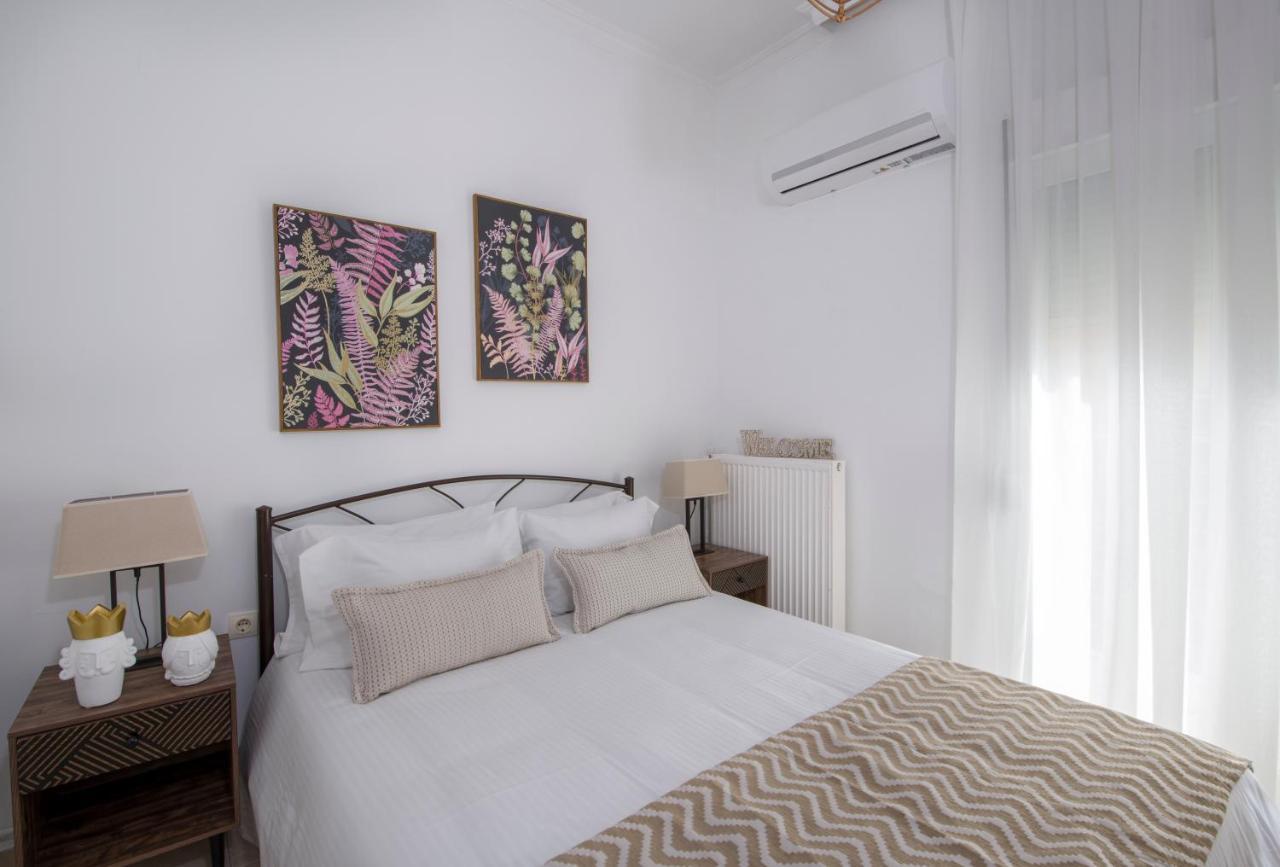 Center Manolia Dream 1 Bedroom Apartment 100M Away From The Beach 干尼亞 外观 照片