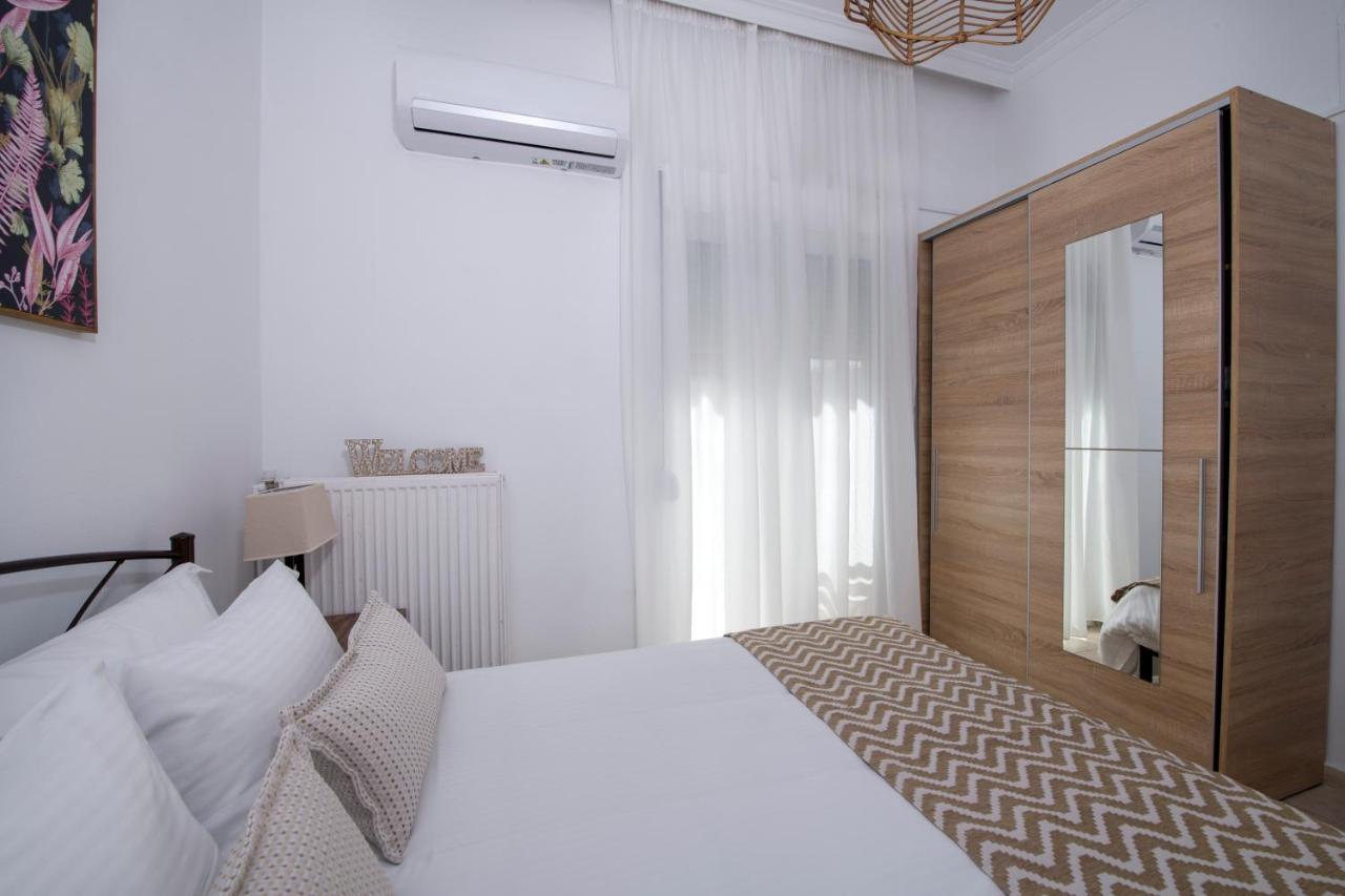 Center Manolia Dream 1 Bedroom Apartment 100M Away From The Beach 干尼亞 外观 照片