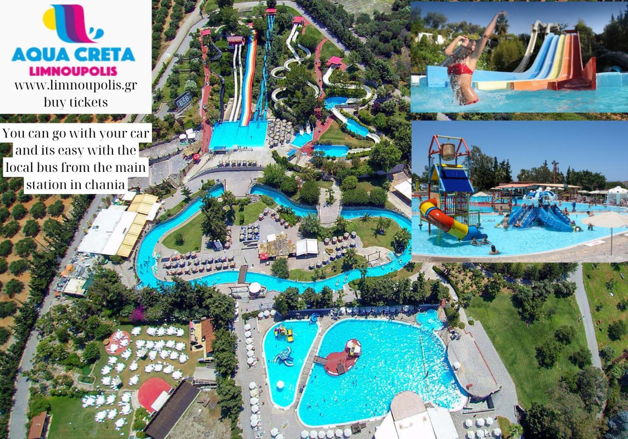 Center Manolia Dream 1 Bedroom Apartment 100M Away From The Beach 干尼亞 外观 照片